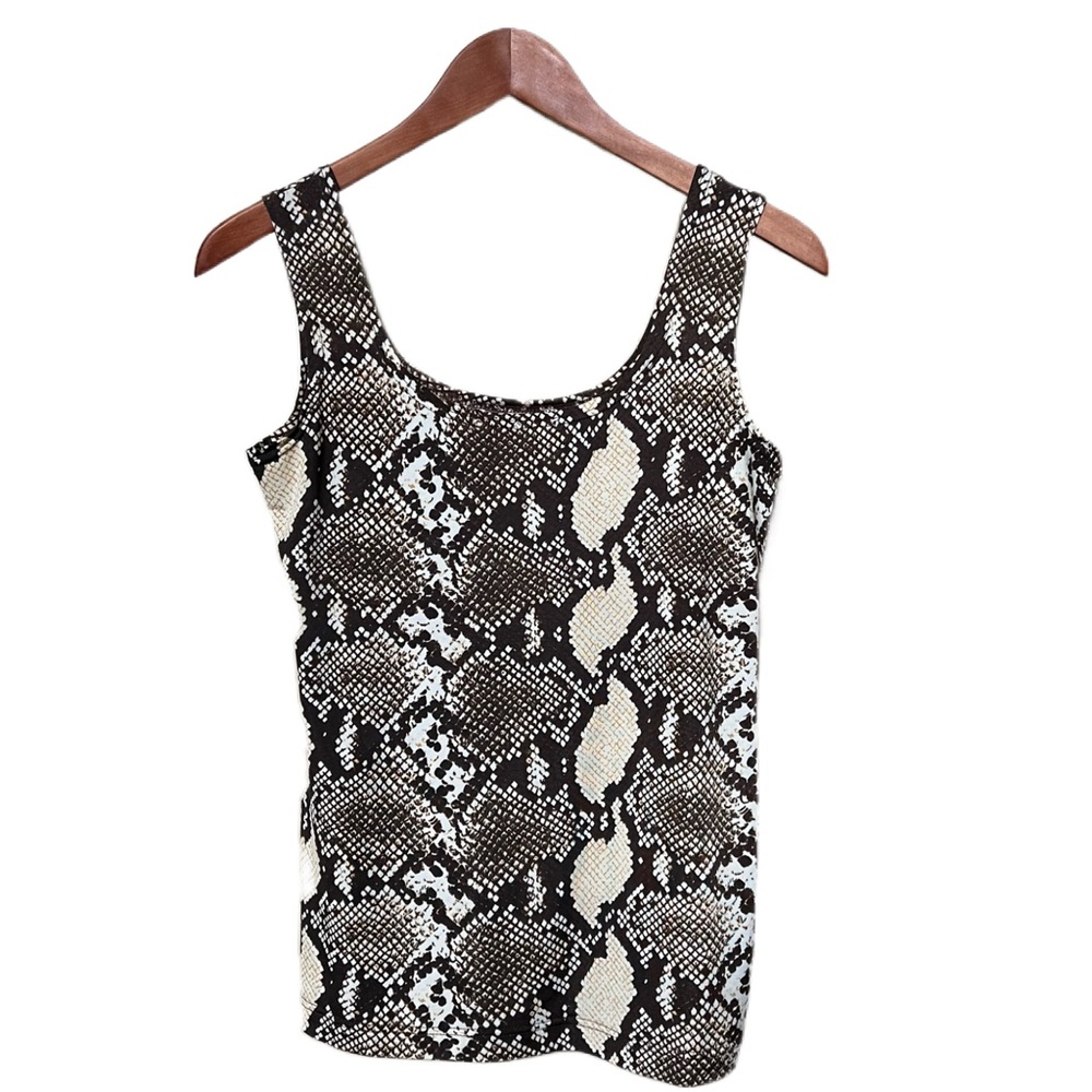 Isabel Tank-top Snakeskin Print, Size S